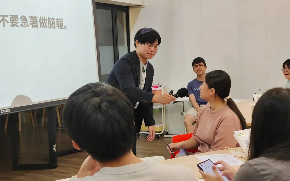國立成功大學產業創新總中心｜把好點子說成影響力-口說工作坊